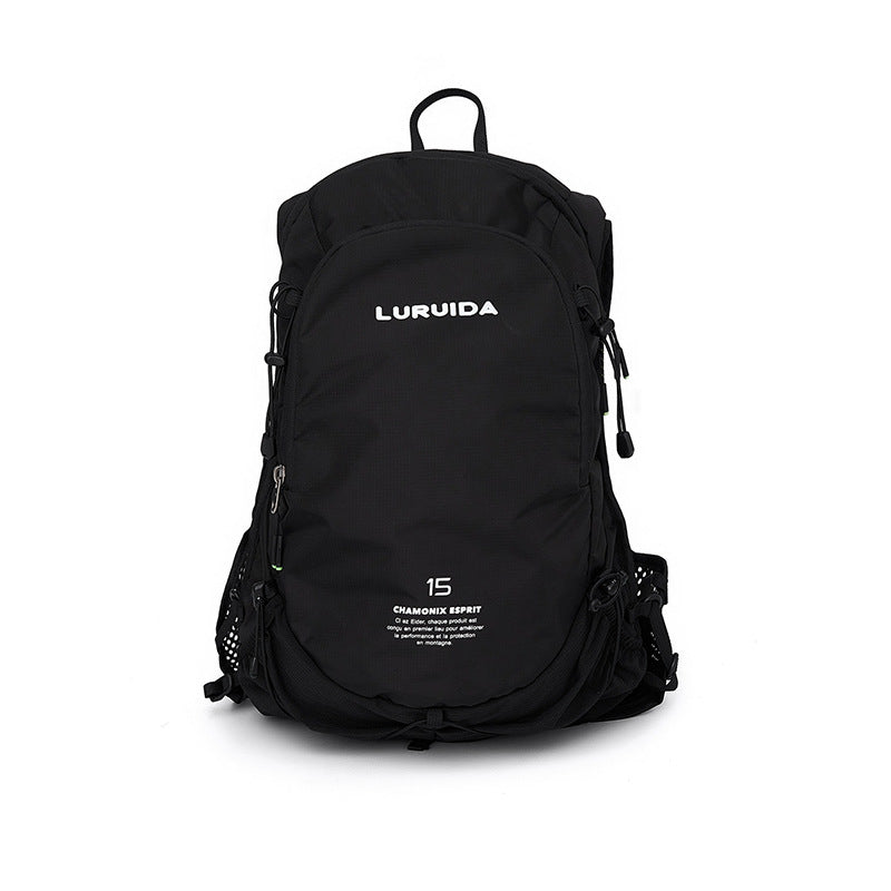 15L Lightweight Hiking Backpack – Waterproof Daypack for Hiking & Travel Black
