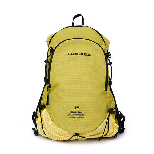 15L Lightweight Hiking Backpack – Waterproof Daypack for Hiking & Travel Yellow