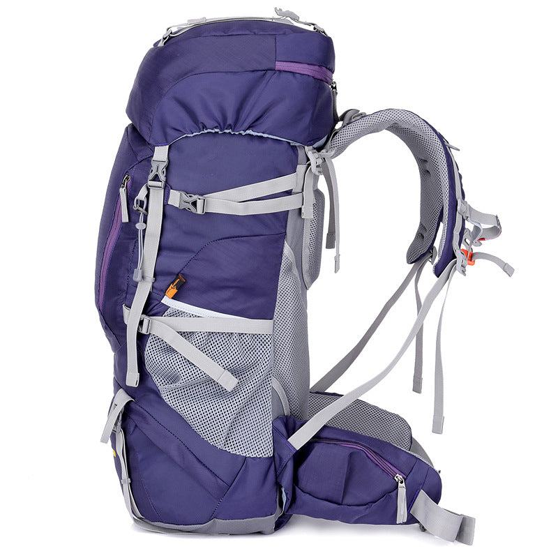 60L Hiking Backpack – Lightweight Waterproof Trekking Rucksack Side