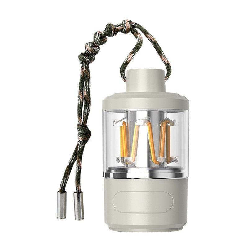 Rechargeable LED Camping Lantern – Dimmable Tent Light with Flashlight 