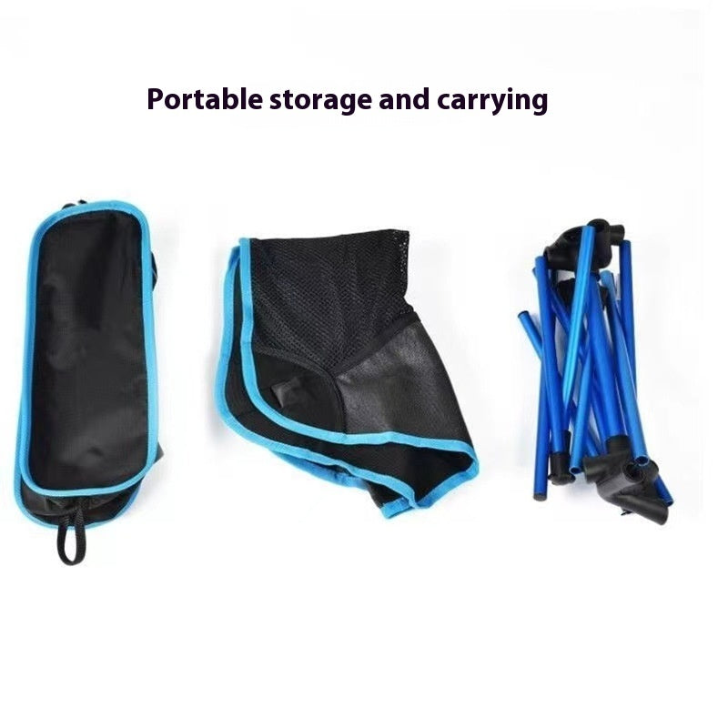 Ultralight Folding Camping Chair – Portable Aluminium Outdoor Seat Folding