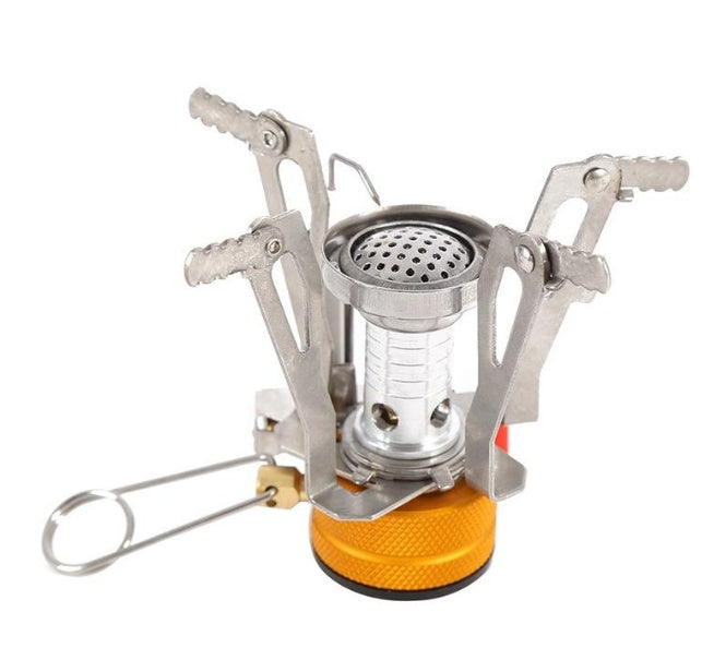 Ultralight Portable Camping Gas Stove – Foldable Backpacking Burner 